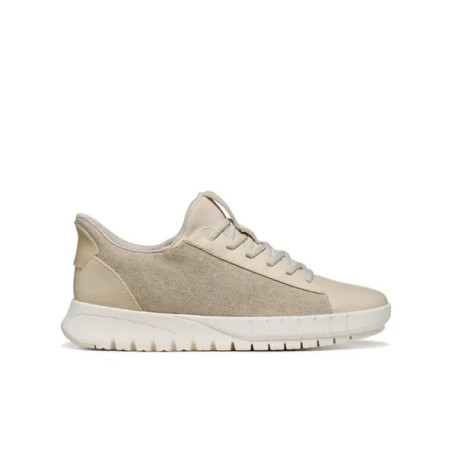 SNEAKERS GEOX DONNA D FLEXTRIDE PLUS TAUPE/PAPYRUS D657SB 0AS54 CH61S             