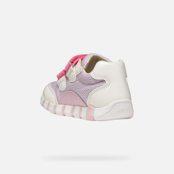 SNEAKERS GEOX PRIMI PASSI BAMBINABABY B IUPIDOO G. A - MESH+GEOBUCK 