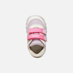 SNEAKERS GEOX PRIMI PASSI BAMBINABABY B IUPIDOO G. A - MESH+GEOBUCK 