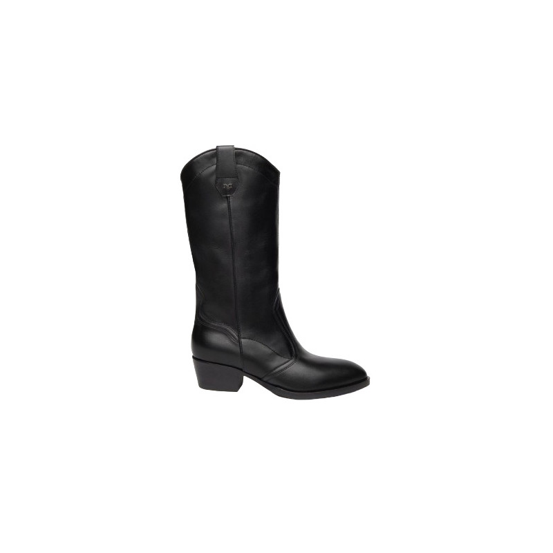 STIVALETTI NEROGIARDINI DONNA SAUVAGE NERO TPU ANZOLA CRISTINA TACCO 4,5CM I308282D/100