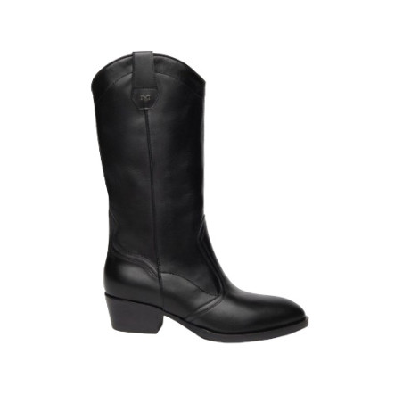 STIVALETTI NEROGIARDINI DONNA SAUVAGE NERO TPU ANZOLA CRISTINA TACCO 4,5CM I308282D/100