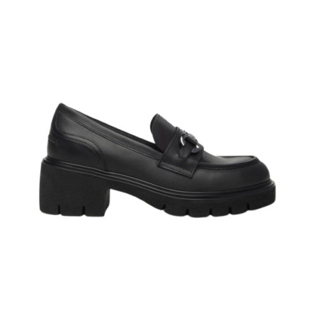 MOCASSINO NEROGIARDINI DONNA GUANTO NERO EVA URBANA NERO TACCO 6CM I513980D/100