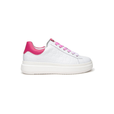 SNEAKERS NEROGIARDINI DONNA PELLE BIANCO E409913D/707