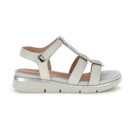 SANDALI STONEFLY DONNA ELODY 27 NAP/GLITTER STEAM GRAY/IVORY METAL 223660 EDT