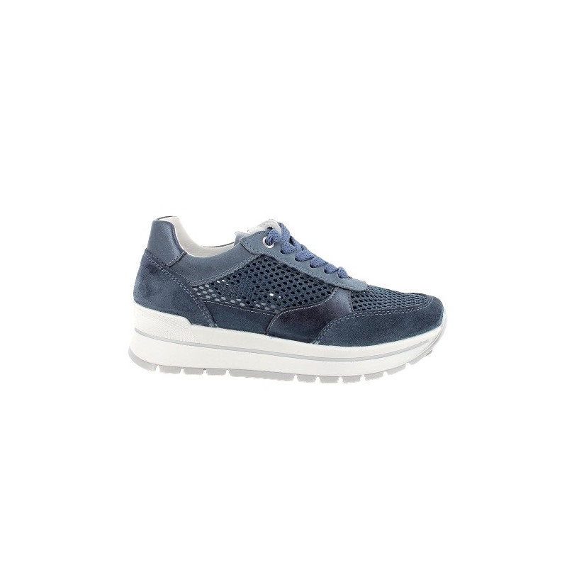 SNEAKERS IGI&CO DONNA SCAMOSCIATO TESSUTO JEANS BLU 5662244