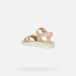 SANDALI GEOX BAMBINA JUNIOR J SANDAL COSTAREI ROSE J15EAB 0BCBN C8172             