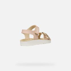 SANDALI GEOX BAMBINA JUNIOR J SANDAL COSTAREI ROSE J15EAB 0BCBN C8172             