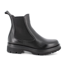 STIVALETTI BEATLES IGI&CO DONNA  CON TACCO IN PELLE  NERO 4679500