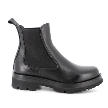 STIVALETTI BEATLES IGI&CO DONNA  CON TACCO IN PELLE  NERO 4679500