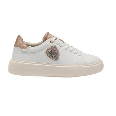 SNEAKERS BLAUER DONNA S5VENUS01/SAT/VENUS01-WHITE/NUDE
