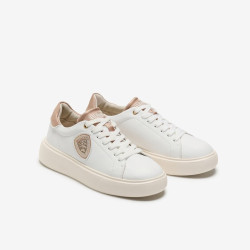 SNEAKERS BLAUER DONNA S5VENUS01/SAT/VENUS01-WHITE/NUDE