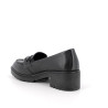 MOCASSINI IGI&CO DONNA IN PELLE NERO CON TACCO 4,5CM 6651300