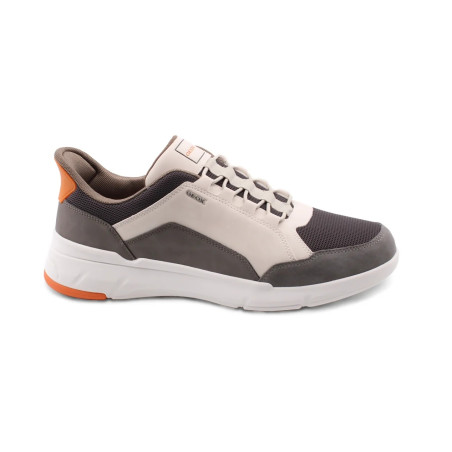 SNEAKERS GEOX UOMO  U VITTOUR PLUS OFF WHITE/DK GREY U659KA 0EK14 C0663                