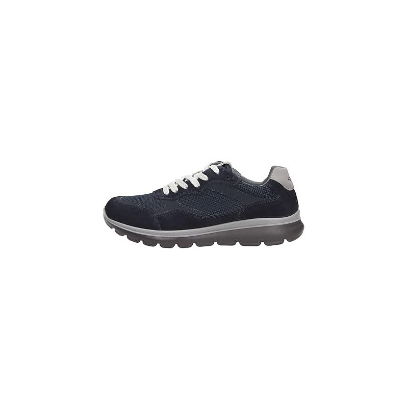 SNEAKERS IGI&CO UOMO SCAMOSCIATO RETE BLU 5625100