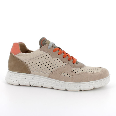 SNEAKERS IGI&CO UOMO SCAMOSC/NABUK   BEIGE SCURO 7615422