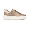 SNEAKERS NEROGIARDINI DONNA IN PELLE BROWN SAUVAGE IVORY BEIGE I317050D/322