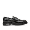 MOCASSINI CULT DONNA SABBATH 4575 LOW W SHINY LEAT. BLACK/SILVER STUDS CLW457500
