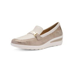 MOCASSINO ARA SHOES 12-50630-05  NUVOLAKID,GAUCHOCALF ZÜRICH 2.0 SHELL CREAM 12-50630-05 