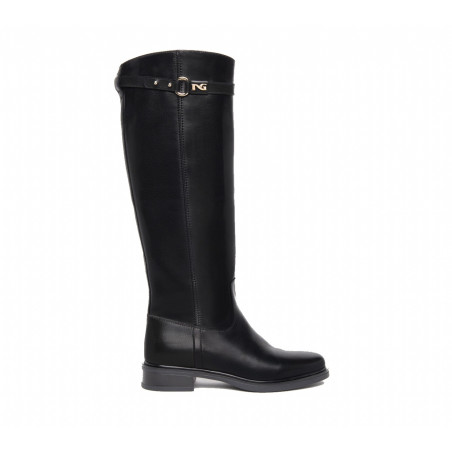 STIVALI NEROGIARDINI DONNA IN PELLE SAUVAGE NERO I308850D/100