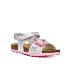 SANDALI  GEOX PRIMI PASSI BAMBINA BABY  B S.CHALKI G. D - SINT.PERL. B552RD 000NF C1000