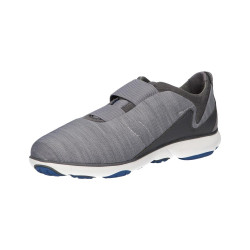 SNEAKERS UOMO U NEBULA A MESH NAPPA GREY U25D7A 01485 C1006