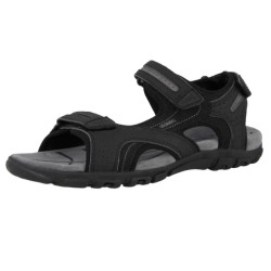 SANDALI  GEOX UOMO  U S.STRADA D - NBK SIN+VIT.SIN  MUSH/BLACK U8224D 0EKBC CB39B