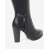 STIVALI NEROGIARDINI DONNA IN PELLE GUANTO NERO PU.ALTILIA TACCO 9,5CM I411730D/100