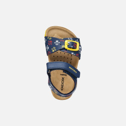 SANDALI GEOX PRIMI PASSI BAMBINO BABY B S.CHALKI B. A - SINT.STAMP. B922QA 00004 C4054