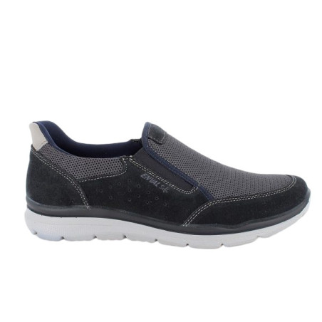 SLIP-ON ENVAL SOFT UOMO SCAMOSC./RETE BLU SCURO 7725411