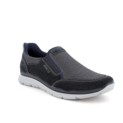 SLIP-ON ENVAL SOFT UOMO SCAMOSC./RETE BLU SCURO 7725411
