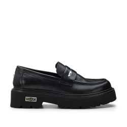 MOCASSINO CULT DONNA SLASH 4215 LOW W LEATHER BLACK CLW421500