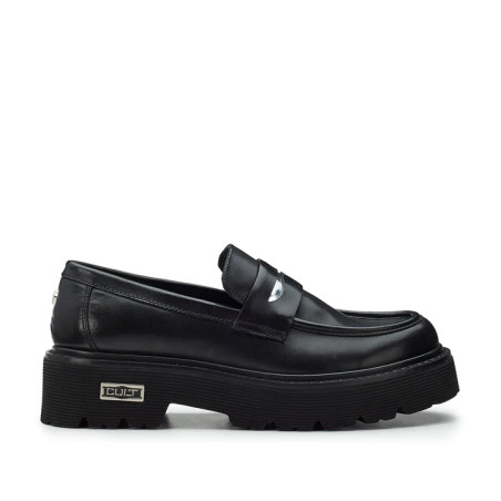 MOCASSINO CULT DONNA SLASH 4215 LOW W LEATHER BLACK CLW421500
