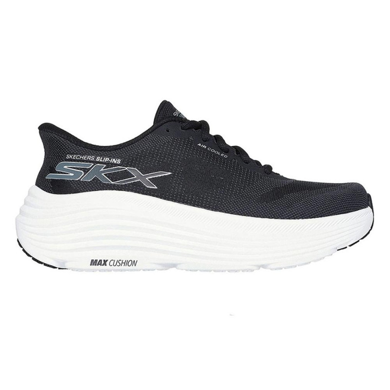 SNEAKERS SKECHERS DONNA SLIP-INS MAX CUSHIONING ENDEAVOUR - HA 129473 BBK