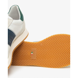 SNEAKERS NEROGIARDINI UOMO VELOUR YOGURT DOLLARINO BIANCO SAUVAGE JEANS SAUVAGE E601112U/714