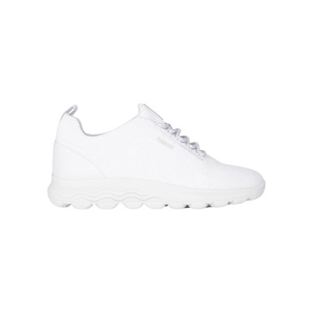 SNEAKERS GEOX DONNA SPHERICA IN TESSUTO WHITE D15NUA 0006K C1000