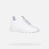 SNEAKERS GEOX DONNA SPHERICA IN TESSUTO WHITE D15NUA 0006K C1000