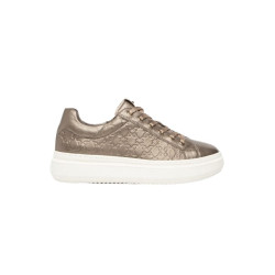 SNEAKERS NEROGIARDINI DONNA BAGOYA BROWN BAGOYA BROWN T.BRILL PLATINO PU.RIOLA  I411591D/322