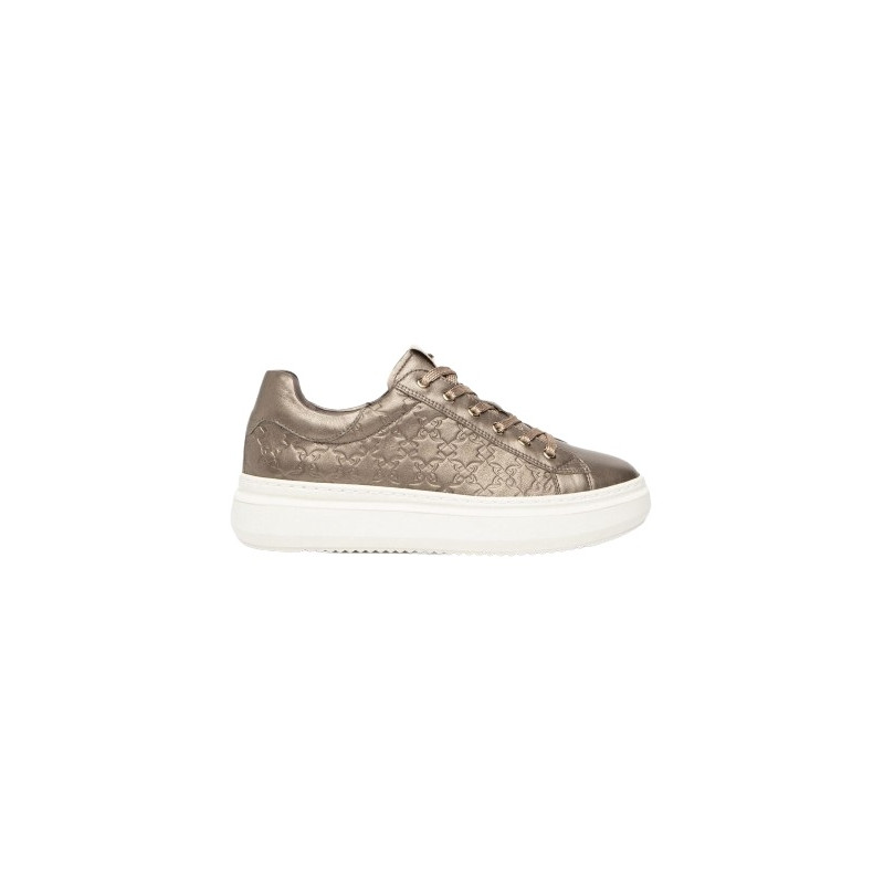 SNEAKERS NEROGIARDINI DONNA BAGOYA BROWN BAGOYA BROWN T.BRILL PLATINO PU.RIOLA  I411591D/322
