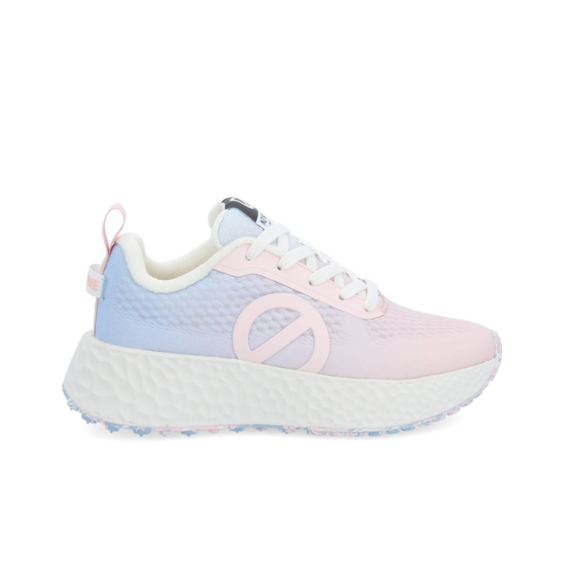 SNEAKERS NO NAME DONNA CARTER FLY W INK BLUE/PINK LNVD 0006 DM         