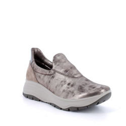 SNEAKERS SLIP-ON ENVAL SOFT DONNA TAUPE LAMINATO 6776933