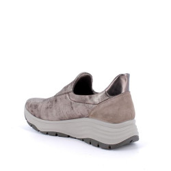SNEAKERS SLIP-ON ENVAL SOFT DONNA TAUPE LAMINATO 6776933