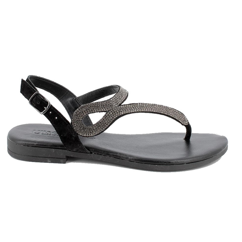 SANDALO IGI&CO DONNA SCAMOSC.SOFT NERO 3683500