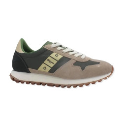 SNEAKERS UOMO BLAUER S3DAWSON02/NYS BEIGE/GREEN
