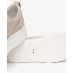 SNEAKERS NEROGIARDINI DONNA VELOUR FEMME PU.MONOD.FIUMARA L18 E615310D/677