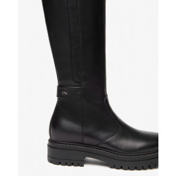 STIVALI NEROGIARDINI DONNA GUANTO NERO T.NAPPA GIO NERO  TR FOLGARIA I514842D/100