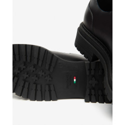 MOCASSINO NEROGIARDINI DONNA GUANTO NERO TR FOLGARIA TACCO MARY JANE TACCO 4CM I514013D/100