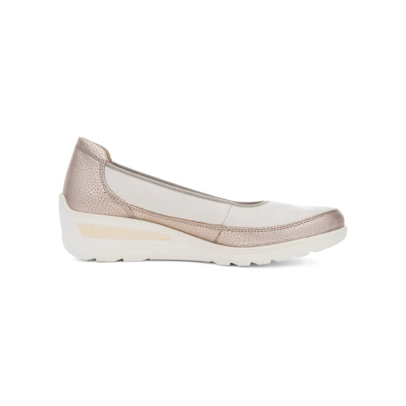 DECOLLETE' ARA SHOES DONNA GAUCHOSOFT-MET,CERVOCALF ZÜRICH 2.0 SAND/CREAM  12-50664-08