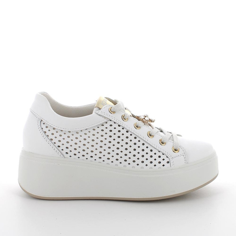 SNEAKERS  IGI&CO DONNA  NAPPA SOFT BIANCO 7657222