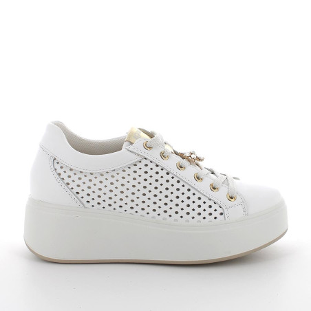 SNEAKERS  IGI&CO DONNA  NAPPA SOFT BIANCO 7657222