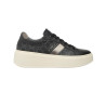 SNEAKERS  NEROGIARDINI DONNA GUANTO NERO T.GIOVE NERO/GRIGIO  T.BRILL ANTRACITE PU.GUATEM I514210D/100